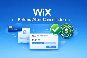 Can you get a refund after cancelling your Wix plan