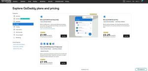 Email & Microsoft 365 Plans