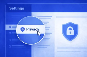 Find the Privacy Section