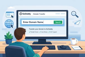 Visit GoDaddy's Transfer Page