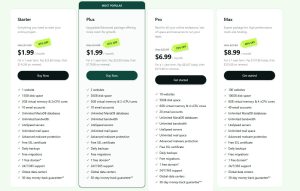 What Hosting Plans Does A2 Hosting Offer