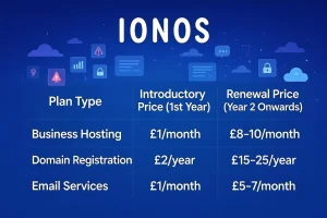 Are There Hidden Costs or Confusing Pricing Structures with IONOS
