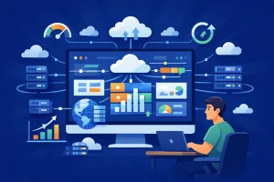 Autoscaling Cloud Hosting Architecture