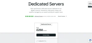 Dedicated Servers Pricing