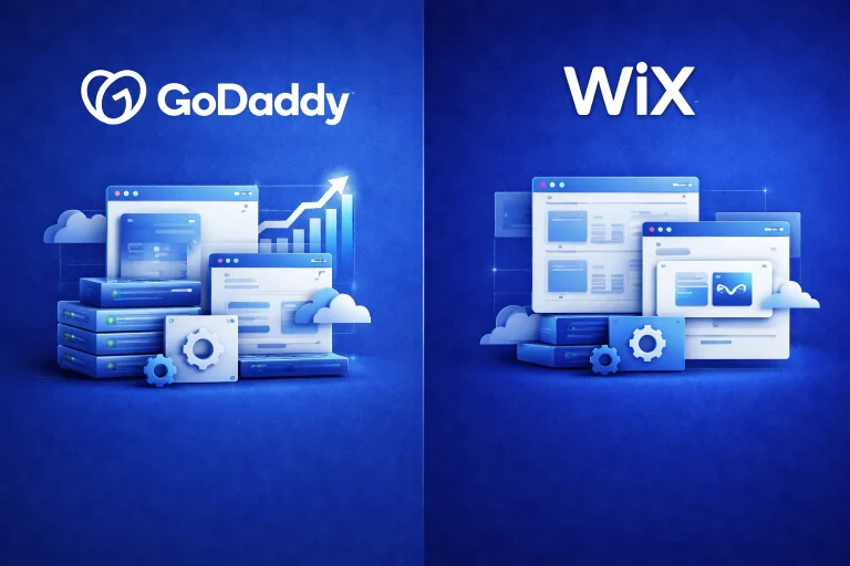 GoDaddy vs Wix