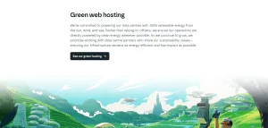 Green Hosting Powered by 100% Renewable Energy