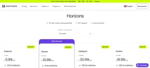 Hostinger Horizons