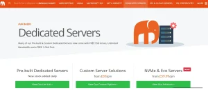 UK-Based Dedicated Servers