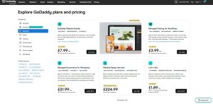 Website Builder & Hosting Plans