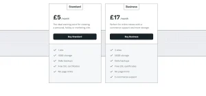 Website Builder Pricing