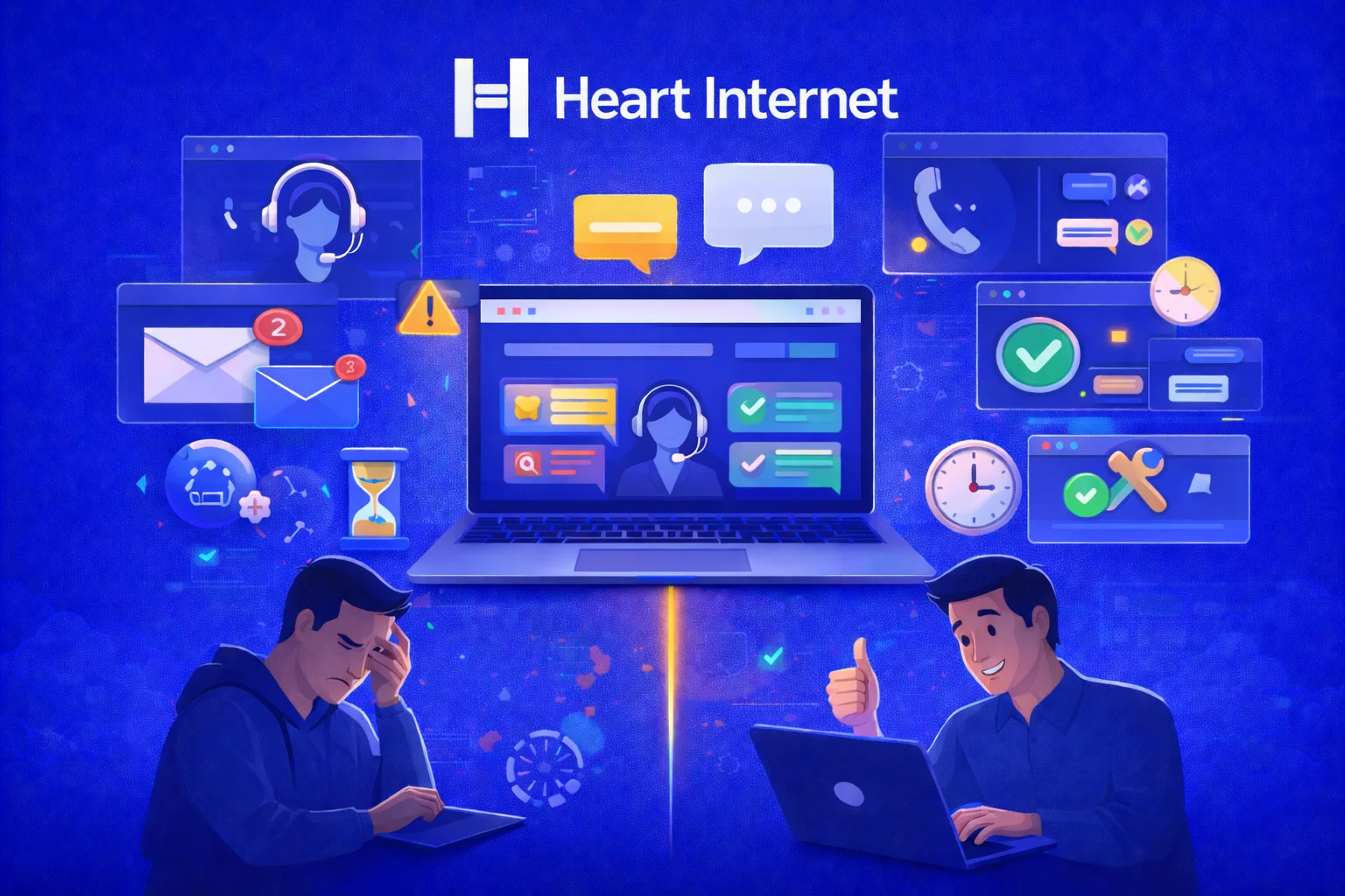 What is Heart Internet’s Customer Support Like