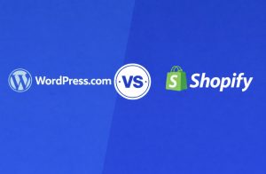WordPress.com vs Shopify