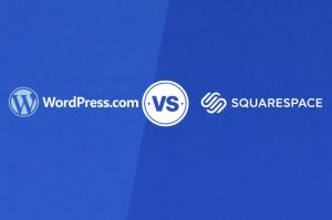 WordPress.com vs Squarespace