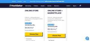 eCommerce Hosting Plans hostgator