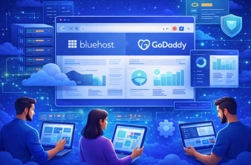 is godaddy better than bluehost