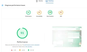 speed and performance test heart internet