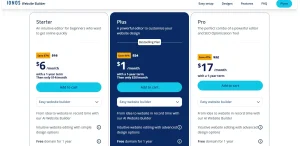 How Much Does It Cost to Make a Website with IONOS