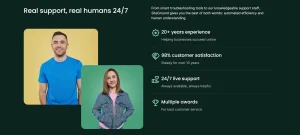 Customer Support in Siteground