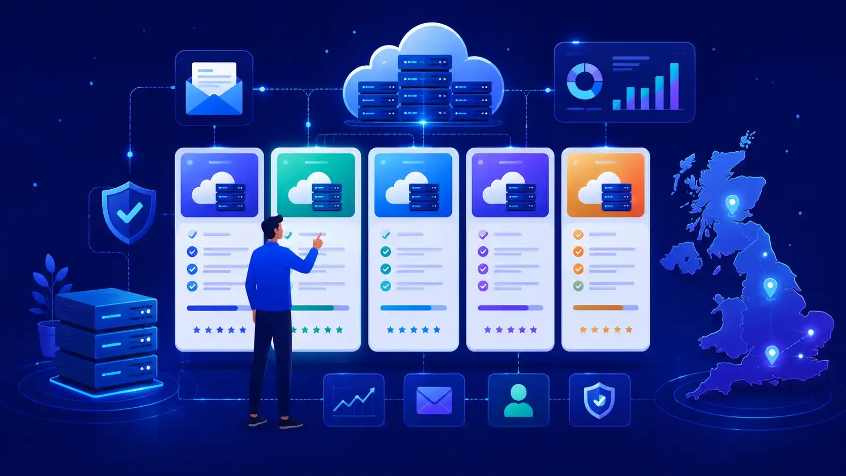 Top 10 Best Web Hosting with Email in UK for 2026
